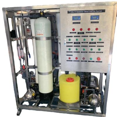 China Hotels Seawater Desalinator Reverse Osmosis System For Seawater for sale