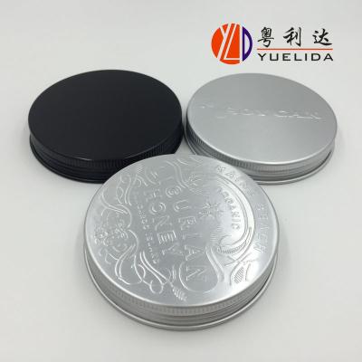 China Non Spill 83MM Aluminum Screw Cover With Different Color for sale