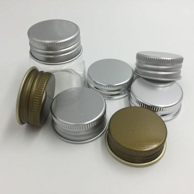 China Non Flip Aluminum Screw Cap For Glass Bottle for sale