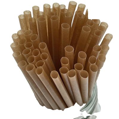 China Eco-Friendly Disposable Fashion Sugarcane Straws Sugar Cane Bagasse Straws for sale