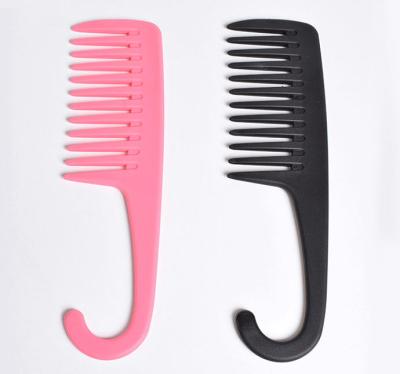 China Comfortable Popular High Quality Wide Teeth Female Curly Hair Comb Factory Price Straight Hair Comb Hair Brush Combs for sale