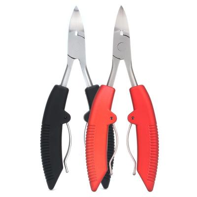 China Wholesale Plastic Special Toenail Scissors Groove Finger Nail Finger Grip Dead Skin Nippers Nail Hook Nippers Pliers for sale