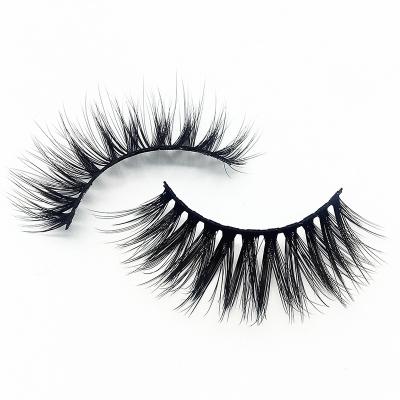 China Wholesale Natural Mink Fur Lashes 3D False Eyelashes Packing Case Handwork Custom Eyelashes for sale