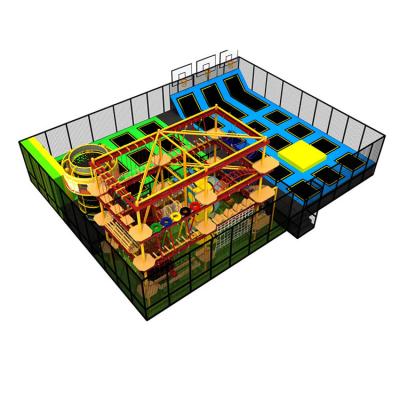 China Good quality new design durable professional indoor trampoline park for sale