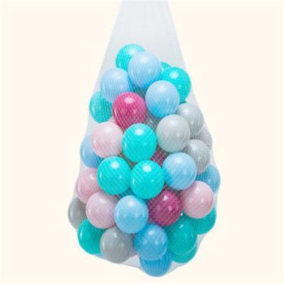 China Durable Colorful Plastic Pit Ball Children Play Cheap Eco-friendly Plastic Ocean Custom Ball for sale