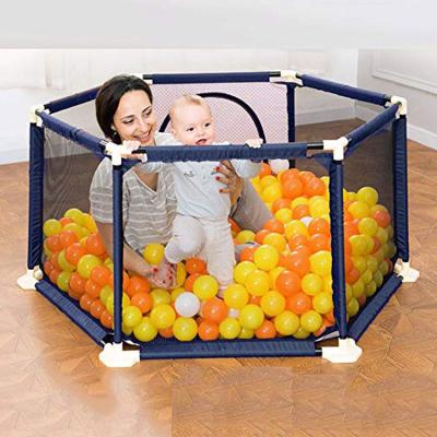 China Easy Assembly Amazon Is Hot New Design Multifunctional Kids Safety Plastic Indoor Play Yard Fence Baby Playpen for sale