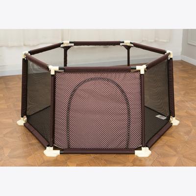 China Easy Assembly Amazon Newcomers Supporting Witness Barrier Plastic Removable Portable Safety Inflatable Baby Playpen For European Standard for sale