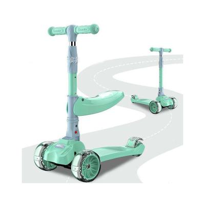 China Folding China factory 2 big wheel kids fast kick scooter for sale cheap for sale