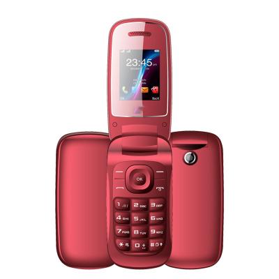 China Cheap Dual SIM Card E1272 1.77inch Feature Flip Keypad Cell Mobile Phone New Design for sale