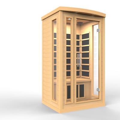 China EUROPEAN 2021 Summer Sauna Manufacturer Solid Wood Steam Shower Room Indoor for sale