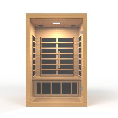 China Home Computer Control Panel Full Body New Arrival Sauna For 2 Person for sale