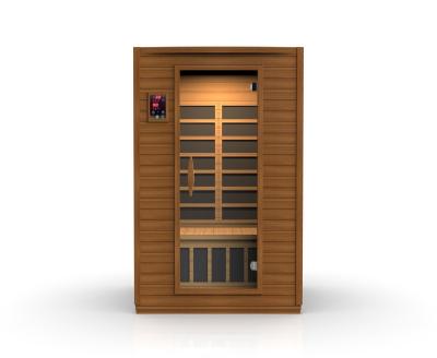 China Computer Control Panel Hotel and Home Using Traditional Wooden Sauna Rooms Equipment Hot Selling Home Sauna Room for sale