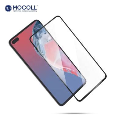 China MOCOLL 2.5D 9H Antibacterial High Transmittance Tempered Glass Screen Protector For Huawei P40 for sale