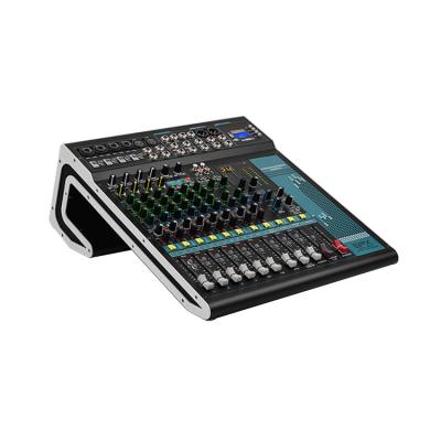 China Professional 12 Channel Metal+plastic QU12 Professional DJ 24 DSP Digital High Quality Powered Digital Mixer Audio for sale