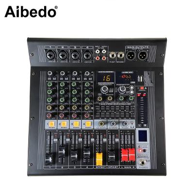 China Disco\Bar\Club\Home GAX-EX4 Professional Digital Mixing Console Music Equipment Studio Recordio DJ Mixer Audio Noise To Amplifier for sale