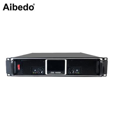 China Professional 1u Two Channels 2600w Digital Power Amplifier Suitable For Performance Sound System High Power Subwoofer GAP-S1400 for sale