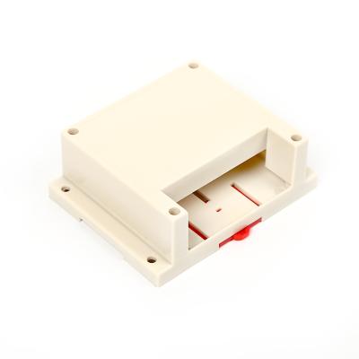 China Enclosure With OEM Service Factory ABS PCB Plastic Din Rail Enclosure Box For Electronic Appliance for sale