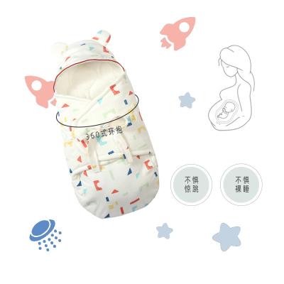 China Breathable Hooded Baby Gift New Arrival Sleep Sack Sling Cotton Newborn Baby Wraps for sale