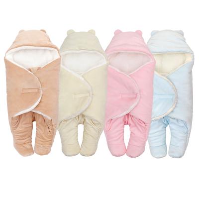 China Lightweight Breathable Soft Warm Thick Soft Baby Sleeping Bag Children Infant Winter Sleep Sack for sale