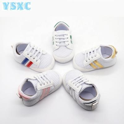 China YSXC Soft Unique Casual Baby Shoes First Walker Boy Girl Toddler Infant Breathable Light Weight Kids for sale