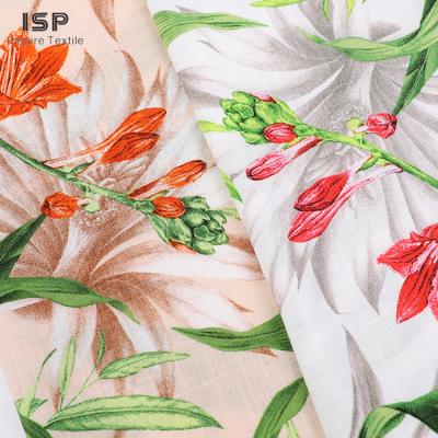 China Sustainable Cheap Price Eco - Friendly Dyed Print Spun Rayon Print Plain Woven Fabric For Sale for sale