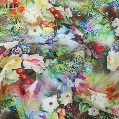 China Viable Shaoxing Poplin Viscose Fabric Printing Manufacturer Woven Digital Rayon Fabric for sale