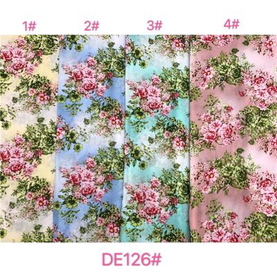 China Factory Price Sustainable Plain Printed Rayon 100 Print Stock Custom Rayon Fabric For Shirt for sale