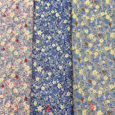 China Sustainable Wholesale Printed Plain Woven Floral 100% Cotton Poplin Fabric For Baby for sale