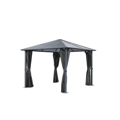 China Unique and elegant garden gazebo metal aluminum gazebo aluminum or iron in fine quality for sale