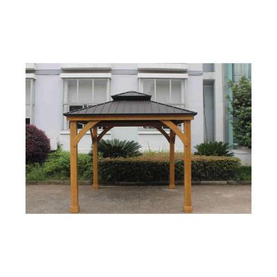 China Broken aluminum or iron gazebo not easily wind resistant strong patio gazebo pergola for sale