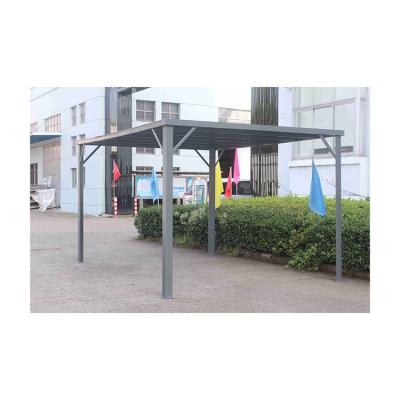 China Aluminum or iron Sturdy and durable China 2021 aluminum gazebo metal gazebo patio tent for sale