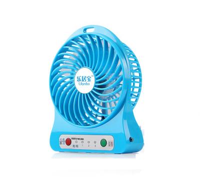 China Mini Plastic USB Rechargeable Portable Fan for sale