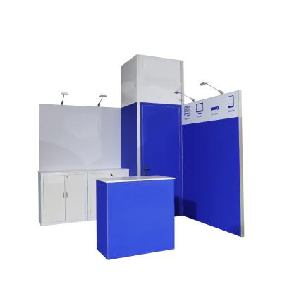 China Modular Exhibition Display 20x20 Aluminum Extrusion Standard Shell Scheme Trade Show Expo Display Booth For Sale for sale