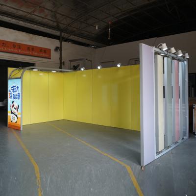 China Promotional Exhibit Display Exhibit Stand For Promtion Booth C Advertising Digital Beauty Fair New Trade Shows for sale