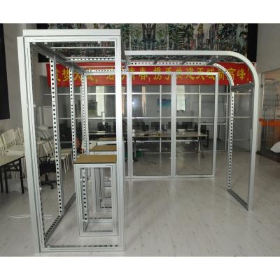 China Advertising Standard Size 3X3 Panel Retail Exhibition Booth Aluminum Material for sale