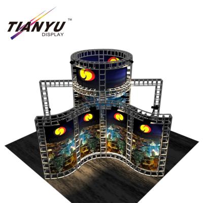 China Advertising /tradeshow/ event exhibition stage truss trade show exhibition booth outdoor indoor stand for sale