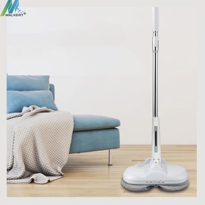 China Folding Electric Jet Broom Cordless Rechargeable Cordless Electric Mopping Cleaning Machine with 360 Rotate Swivel Direction and LED Light for sale