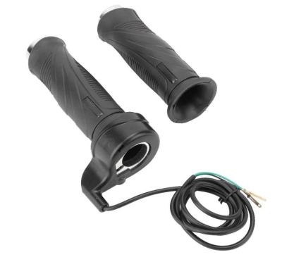 China 1 Pair Plastic Throttle Grip Cable Grip, Universal Ebike Throttle Grip For Electric Scooter Motorcycle ATV Speed ​​Control Black for sale