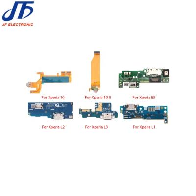 China JF Mobile Phone USB Charger Flex Cable For Sony Xperia X XZ XA1 ZX3 Plus Ultra Premium Dock Charging Left Connector With Audio For Sony All Models for sale