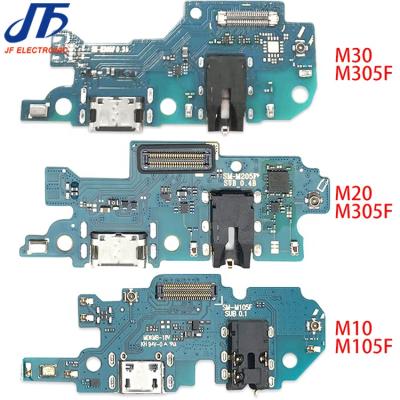 China JF Repair Parts Flex Cable Charging Port For Samsung M10 M20 M30 M40 Charger Port With Audio For Samsung Galaxy M10 M20 M30 M40 for sale