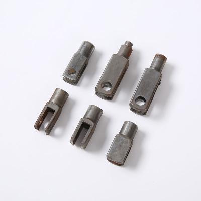 China DIN 71752 Black Oxide Fork Heads Clevis Standard ISO 8140 For Hydraulic Cylinder for sale