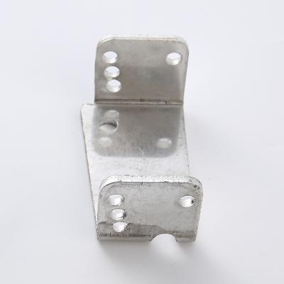 China Custom Stamping Aluminum Hook Parts Aluminum Sheet Metal Hardware Custom Stamping Parts for sale