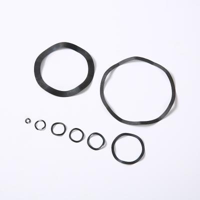 China M24*31*0.4mm Various Specifications Black Steel Din 137 Oxide Wave Spring Washers Black Steel Lock Washer For Screw Bolt for sale