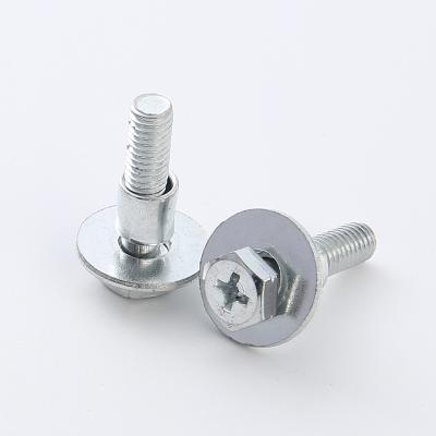 China Metric Galvanized Non-Standard HEX Stainless Steel Hex Head Screws With Rubber Washer for sale