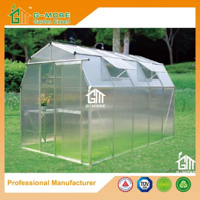 China 10'x6'x6.7'FT Silver Color Easy DIY Barn Style Garden Greenhouse for sale