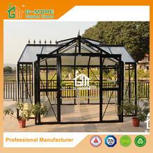 China G-MORE High-quality Extra Heavy Duty Classic English Style Easy DIY Orangery Aluminium Greenhouse for sale