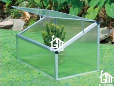 China 100 x 60 x 60cm Silver Color Cold Frame Series Garden Greenhouse for sale