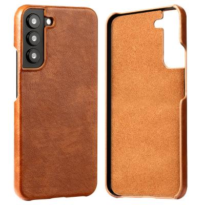 China Shockproof Customized Leather Phone Case For Samsung Galaxy S22 Ultra Luxury PU Leather Mobile Cover for sale