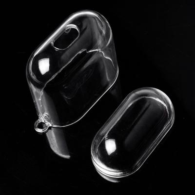 China QUICK DRY Custom Clear PC Protective Earphone Snare Case For AirPods Pro 2 3 Case for sale