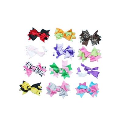 China Fashion Girl Big Bowknot Hairpins Bow Hair Clip Hair Accessories For Kids for sale